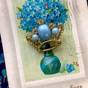 Vintage Crown Mardi Gras Pin Brooch